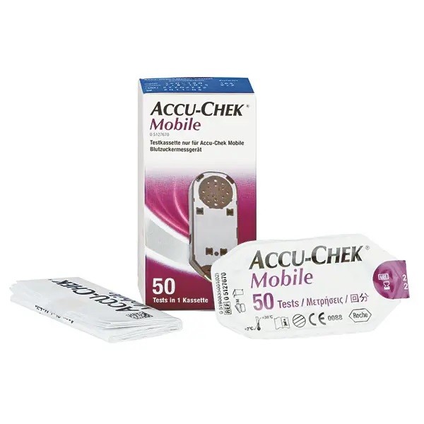 Accu-Chek Mobile* Kassette mit 50 Teststreifen